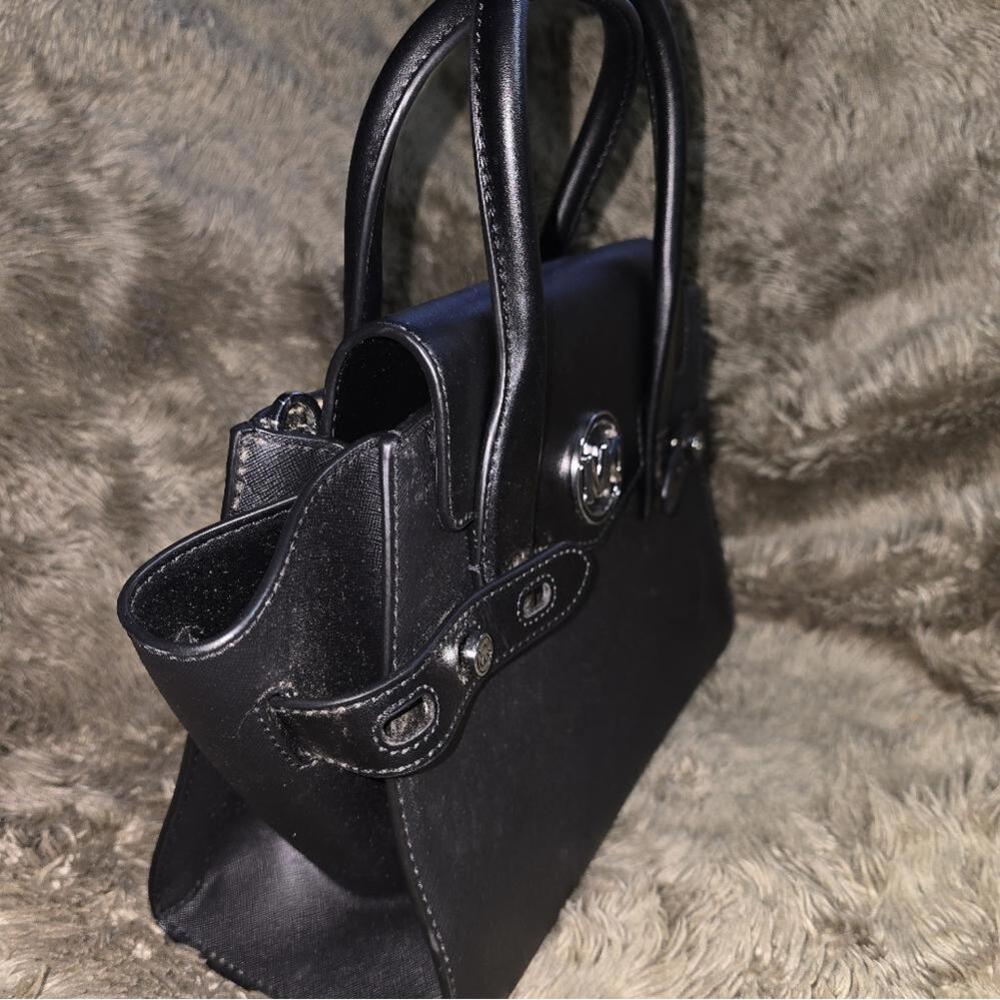 Michael Kors Carmen Medium Belted Satchel - Picture 2 of 7